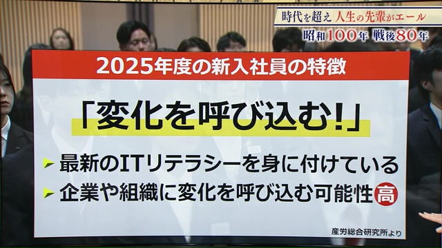 2025年度新入社員の特徴（産労総合研究所）