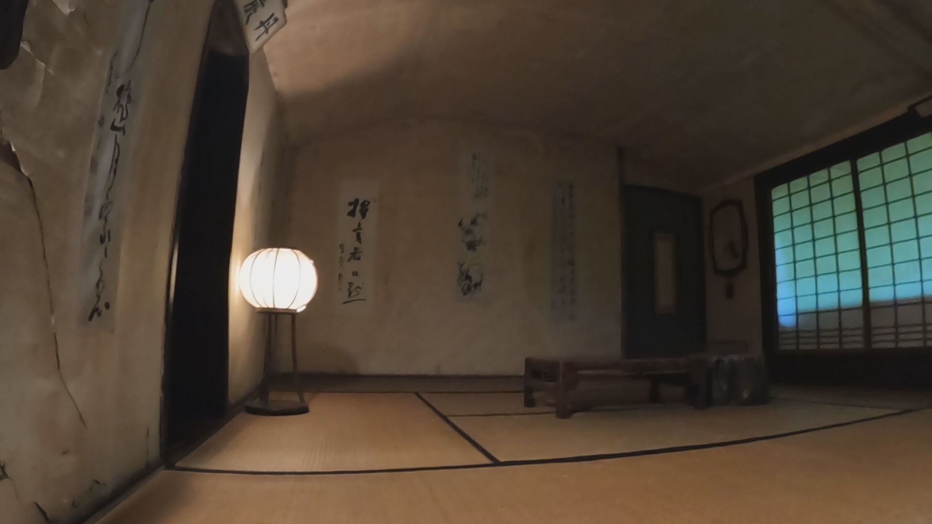 室内は当時のまま残されている