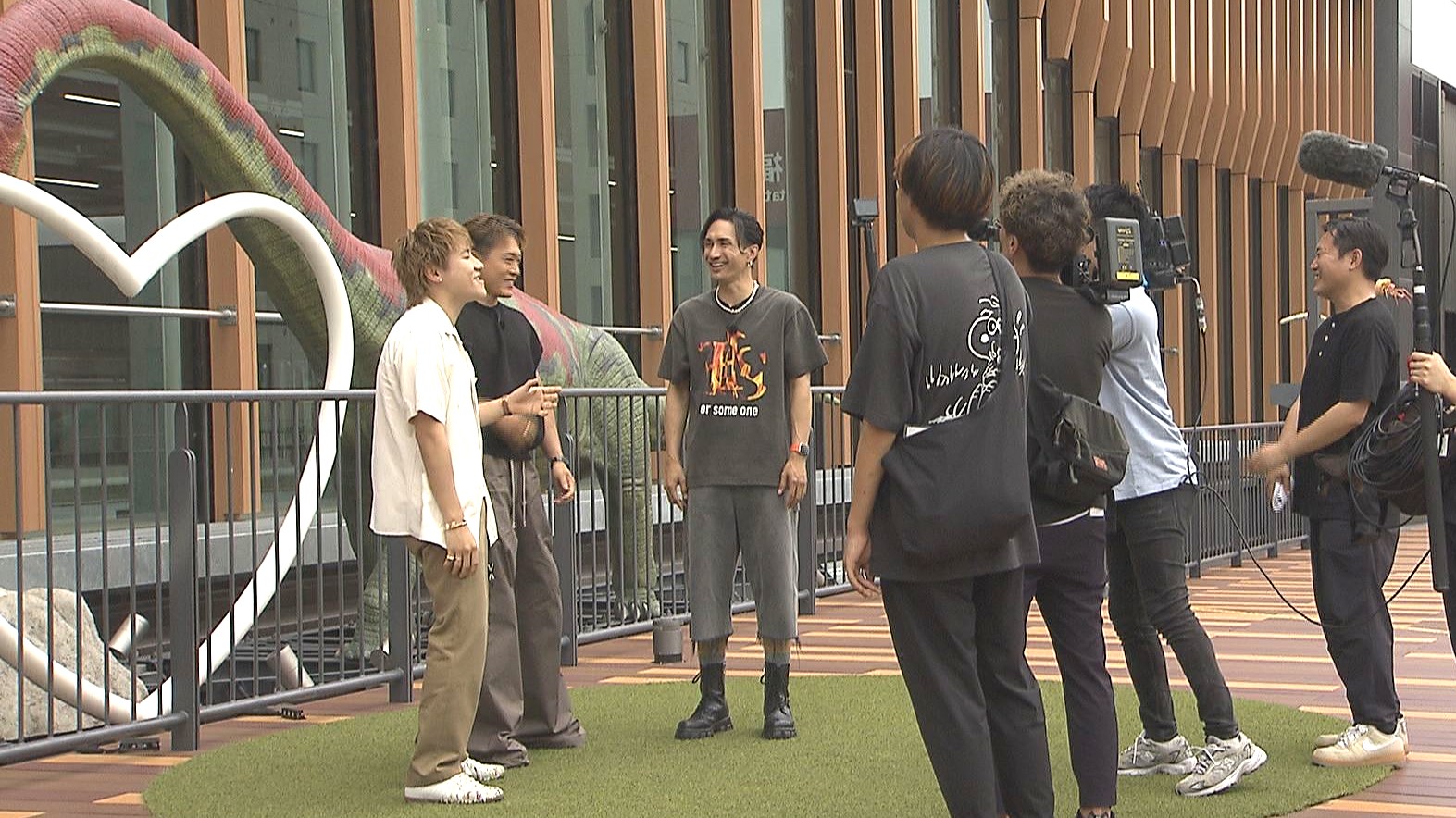 番組撮影の様子