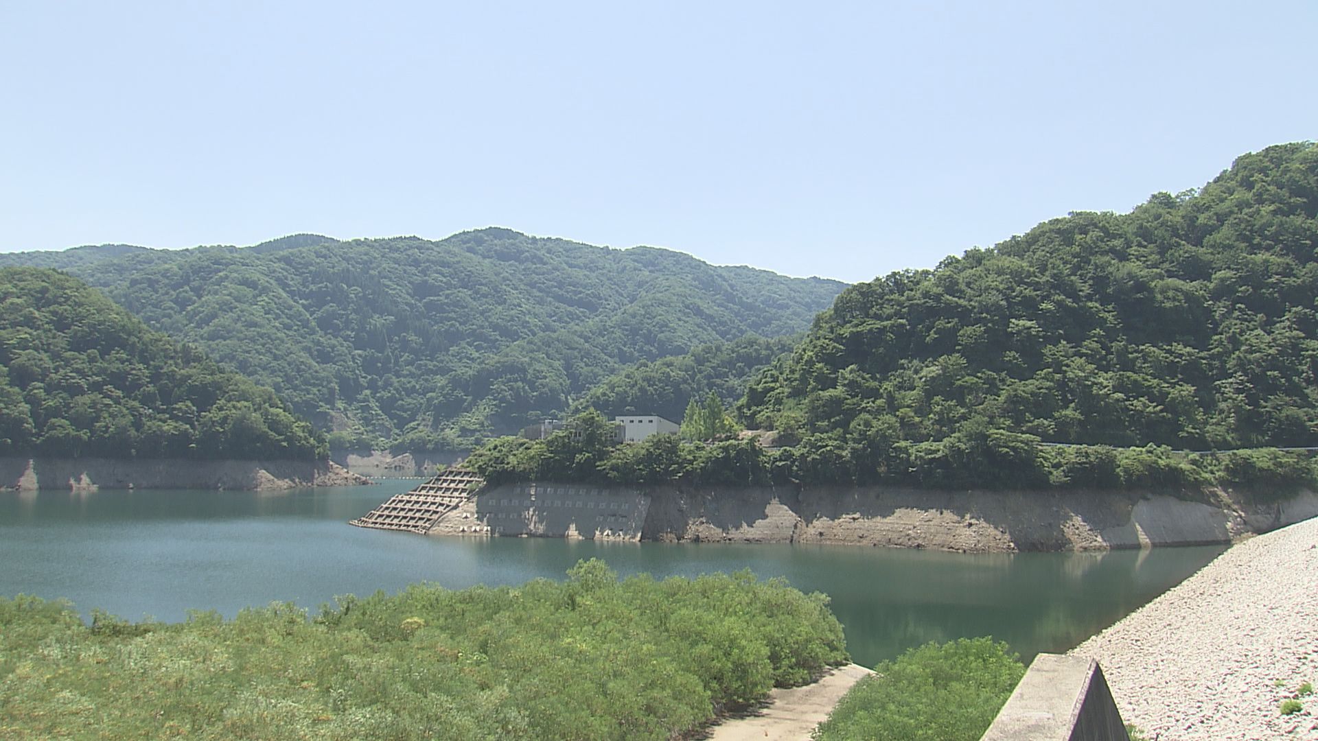 南越前町の桝谷ダム