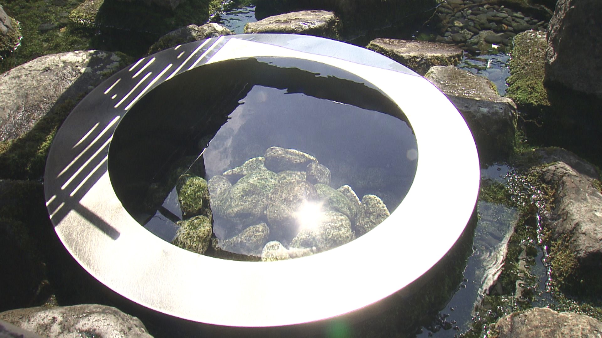 名水百選にも選ばれた清らかな水