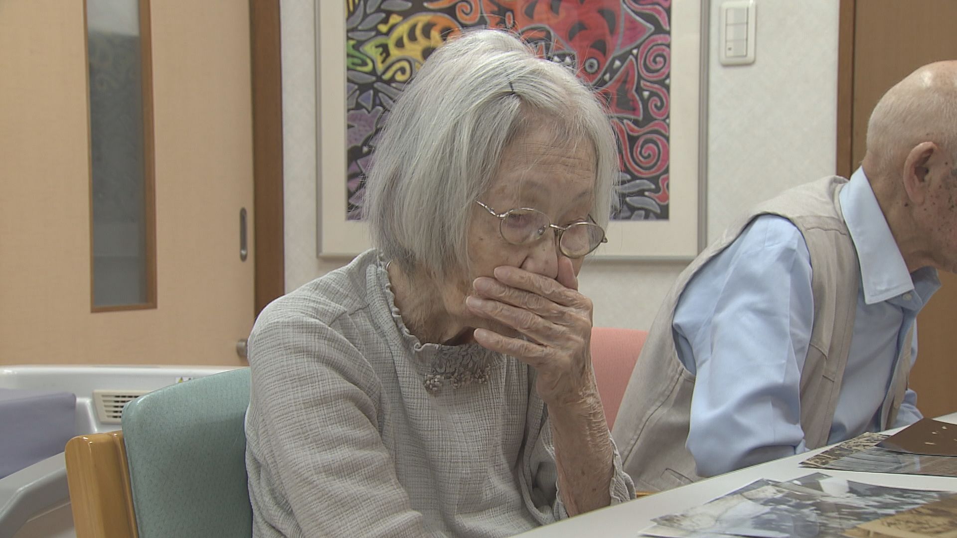 戦争で父親を亡くした高岡文子さん