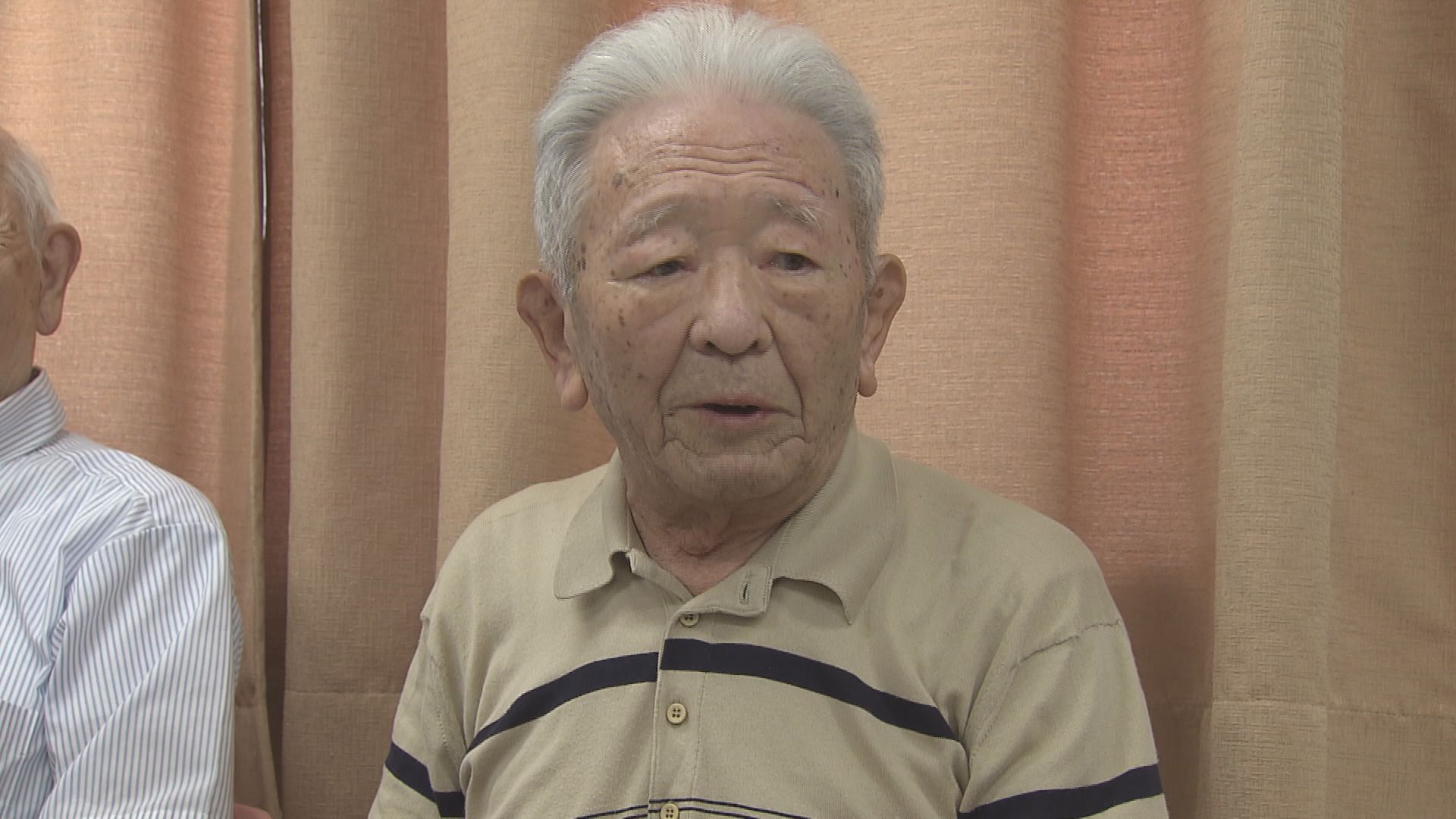 海軍航空隊に入隊した奥山茂丸さん