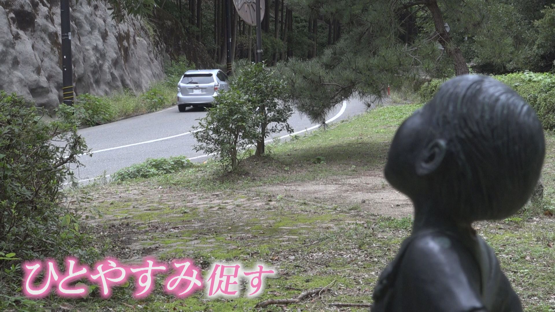 駐車スペースある場所に設置