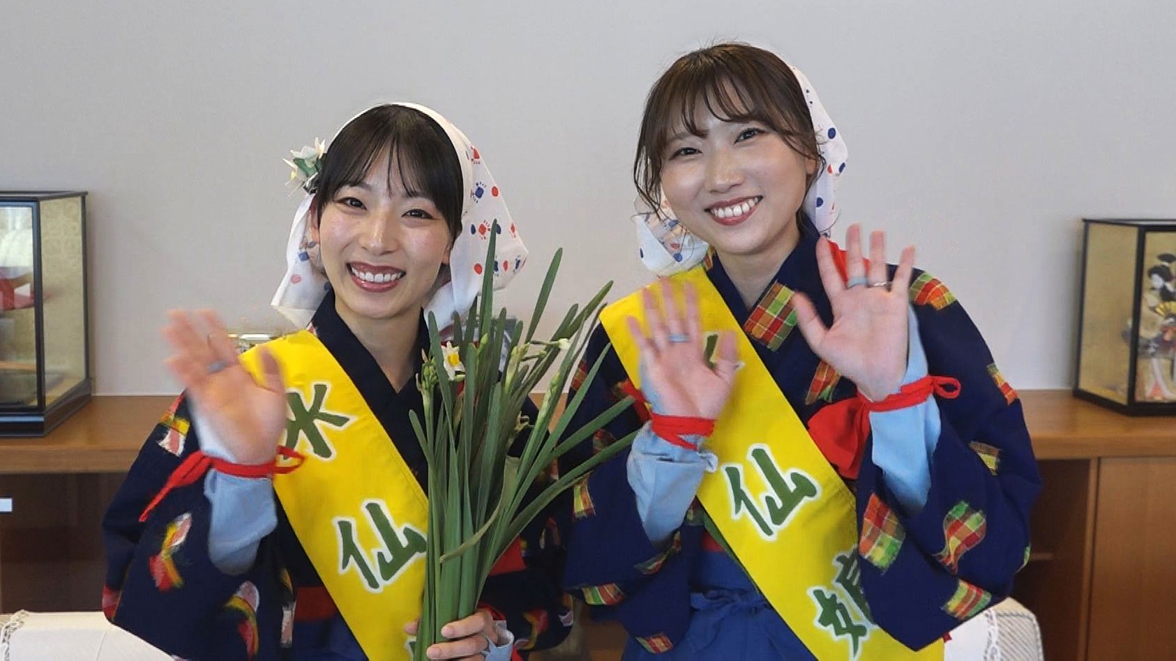 越前海岸水仙まつりをPR