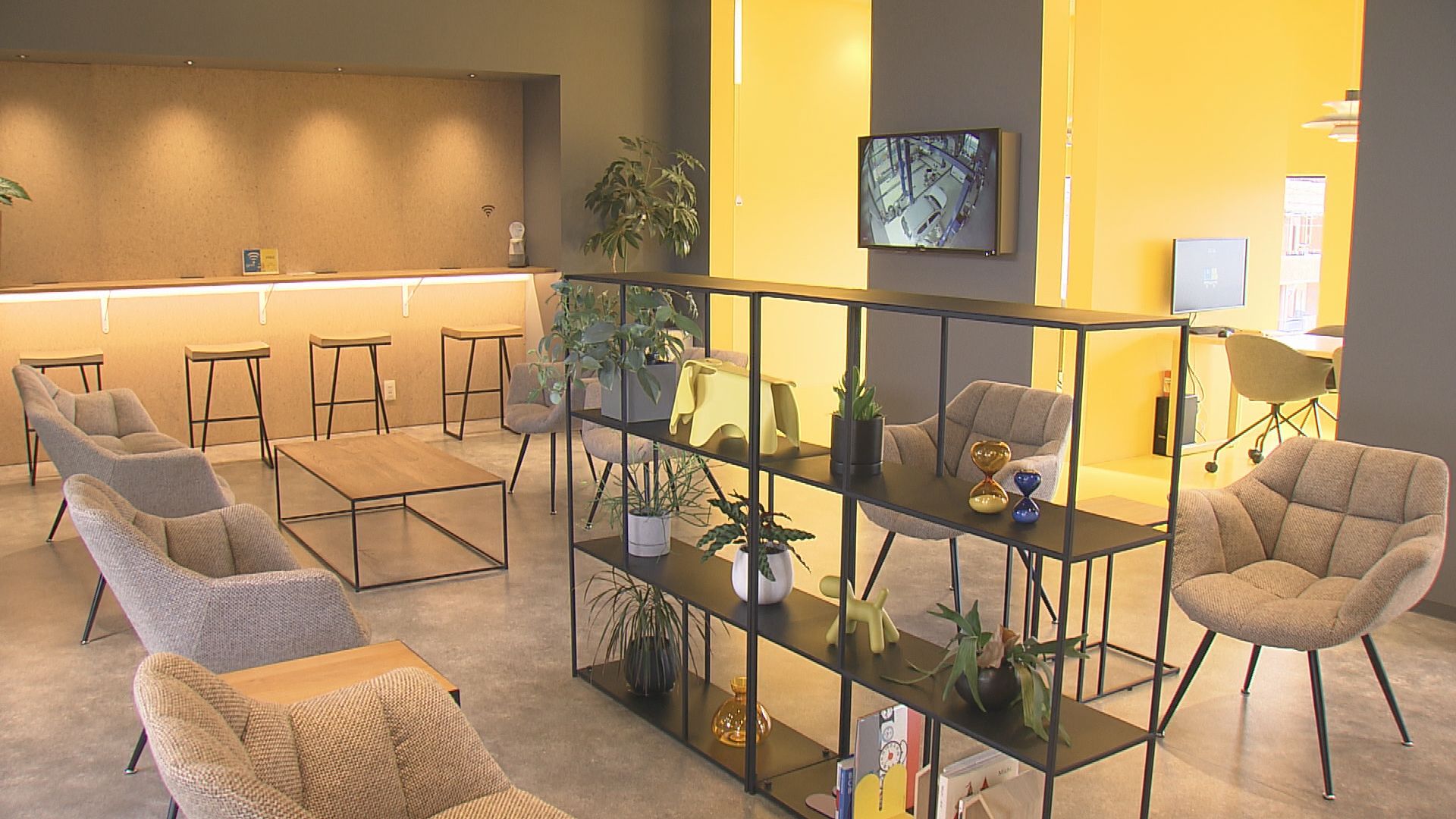 おしゃれにリニューアルした店内