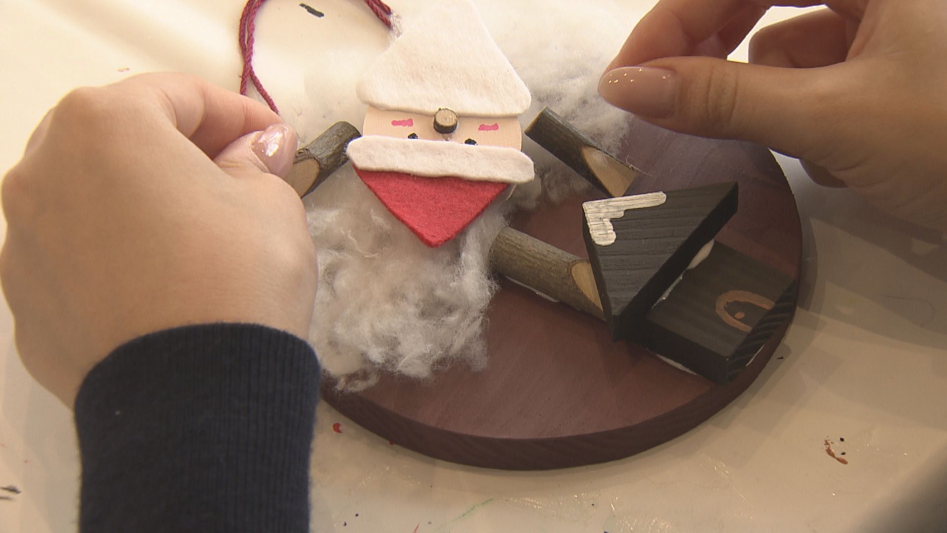 冬限定のクラフト体験