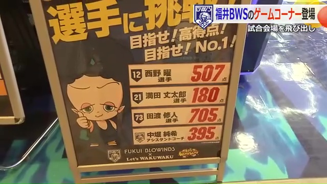 目指せ!選手の得点