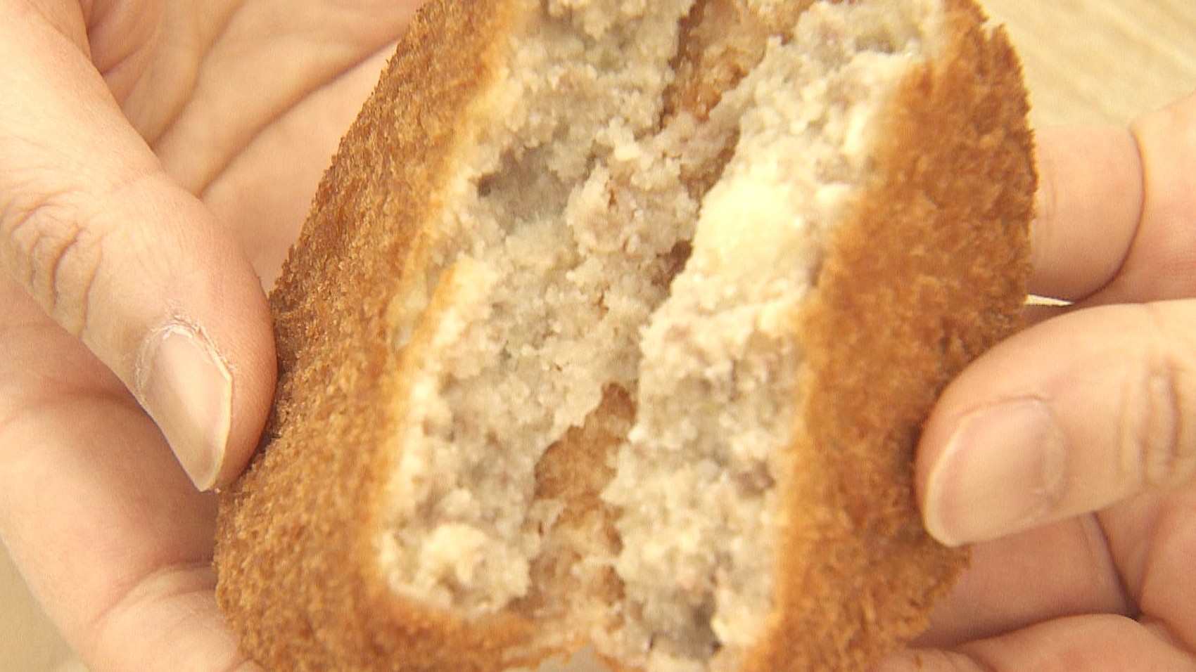 食べ応えあるコロッケ