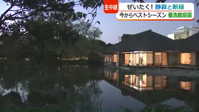 夕方には情緒あふれる景色に