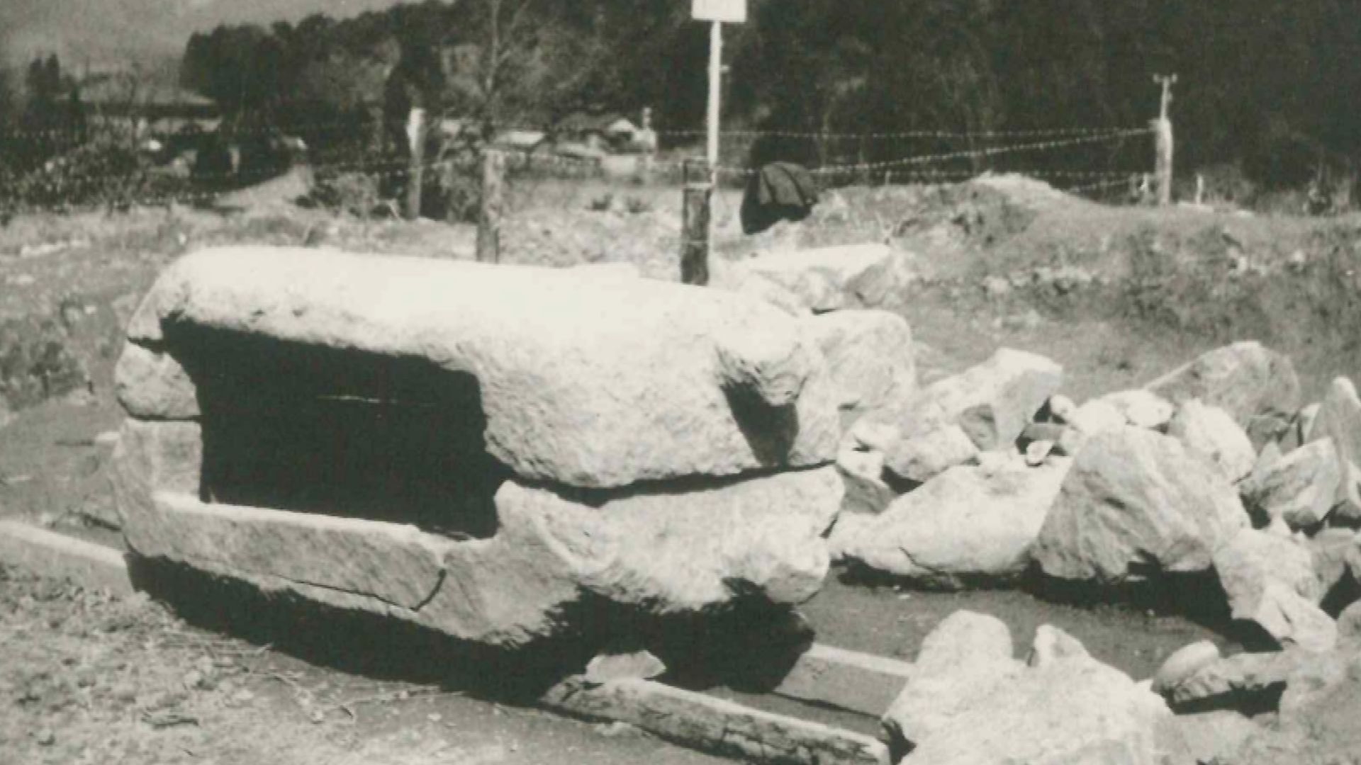 古墳が見つかった当時