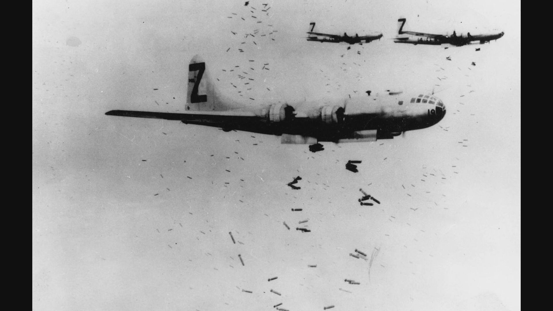 Ｂ－29 127機が1万発を投下