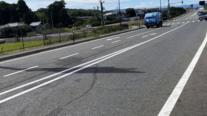 オートバイの男性が死亡