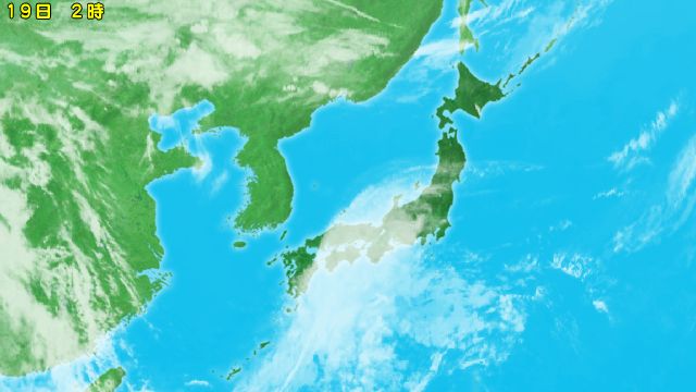 日本列島拡大画像